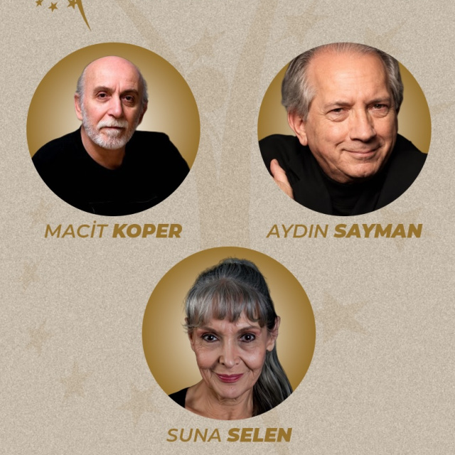 Suna Selen, Macit Koper ve Aydın Sayman'a 'Emek Ödülü'