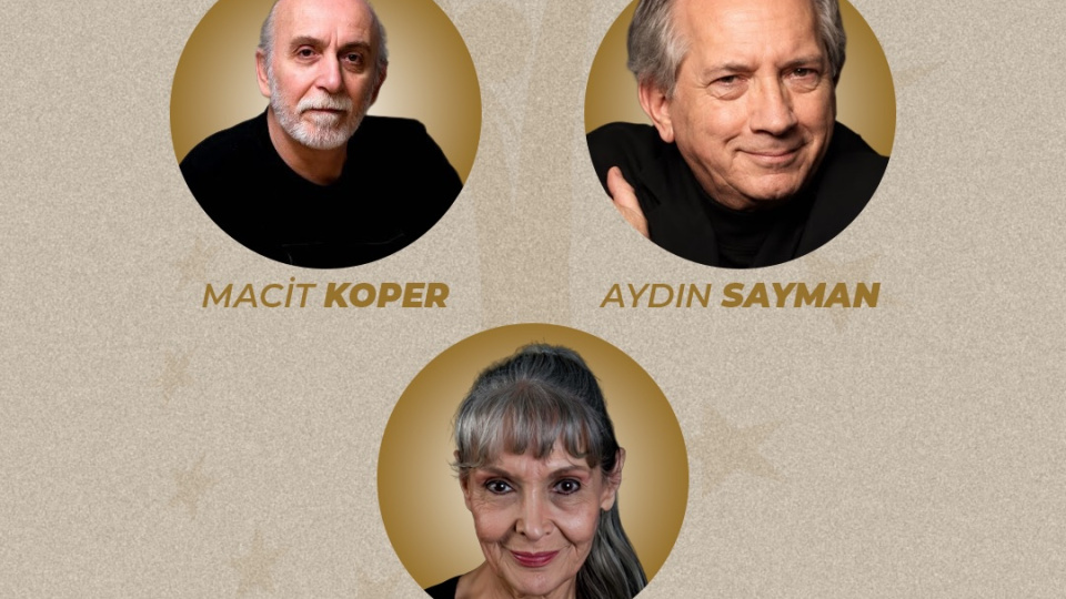 Suna Selen, Macit Koper ve Aydın Sayman'a 'Emek Ödülü'