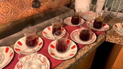 6,6 ton kaçak çay ele geçirildi