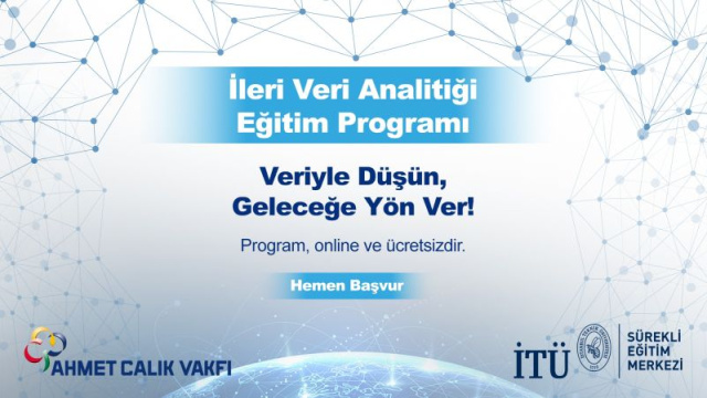 Gençleri veri odaklı gelecek için eğitim