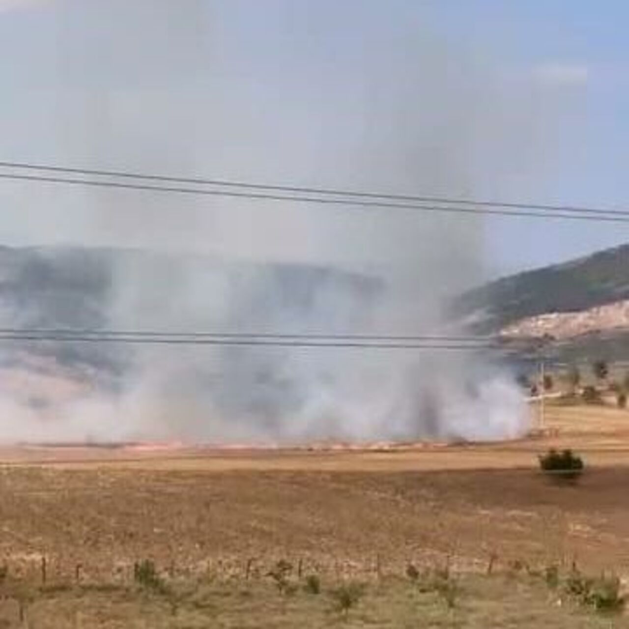 İnegöl'de Yangın Ortasında Maskeli Bir Feci Eylem: Genç İnsanlar Yakalanarak Sorgulanıyor
