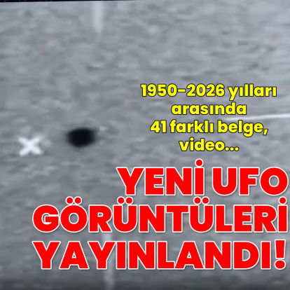 Yeni UFO belgeleri yayınlandı
