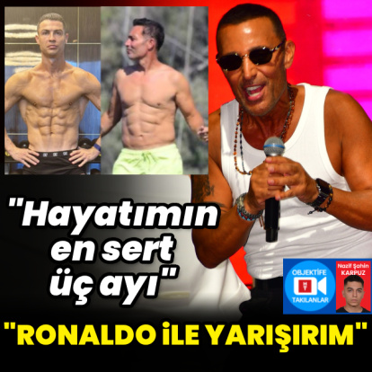 Mustafa Sandal: Ronaldo ile yarışırım