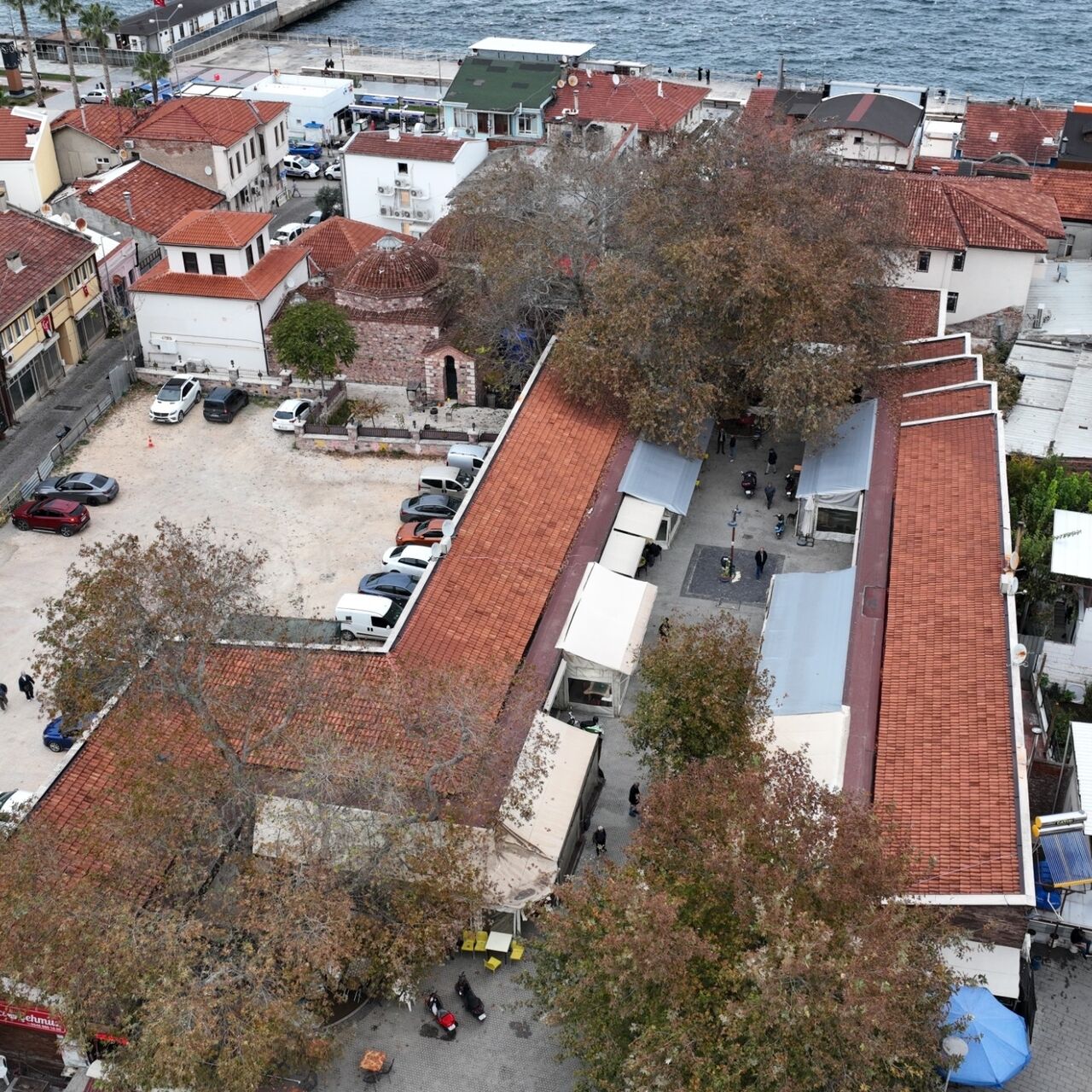 Mudanya Tarihi Hal Meydanı'nda dönüşüm