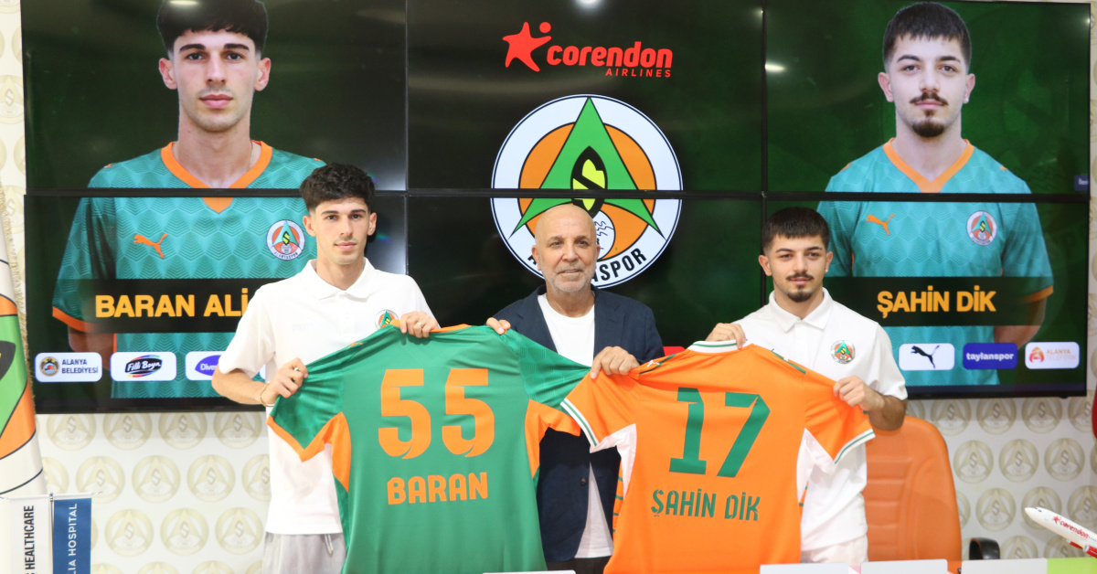 Alanyaspor'dan iki transfer