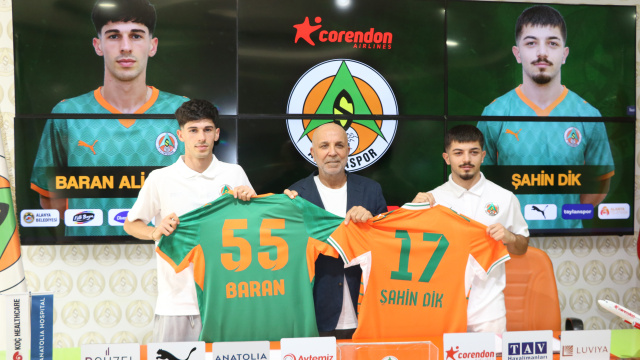 Alanyaspor'dan iki transfer