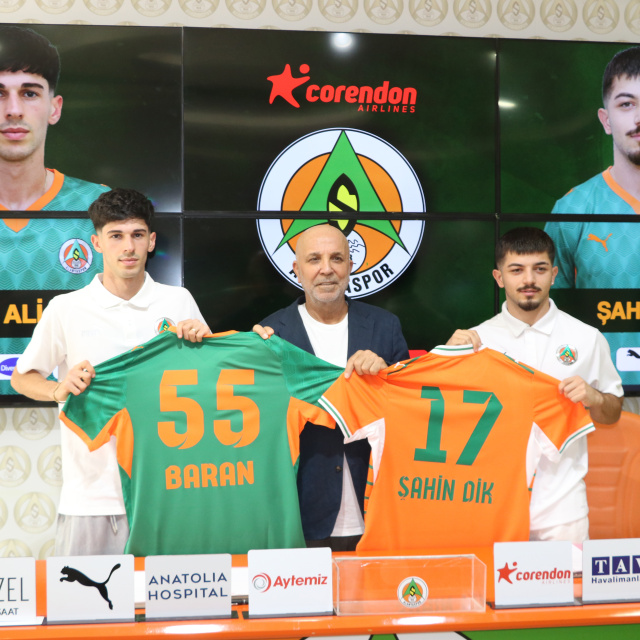 Alanyaspor'dan iki transfer