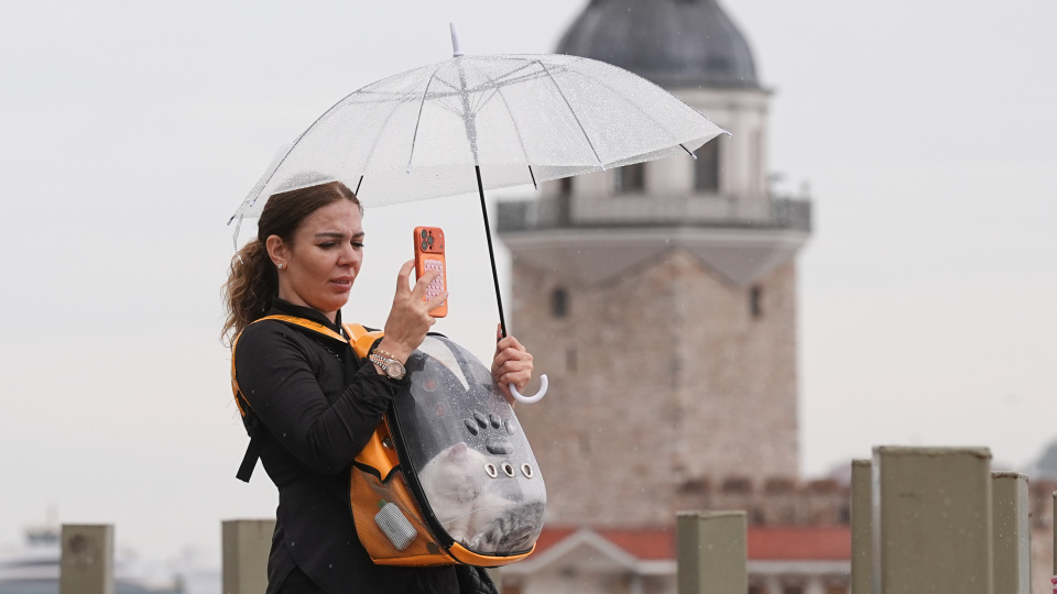 İstanbul'da sıcaklara yağmur molası