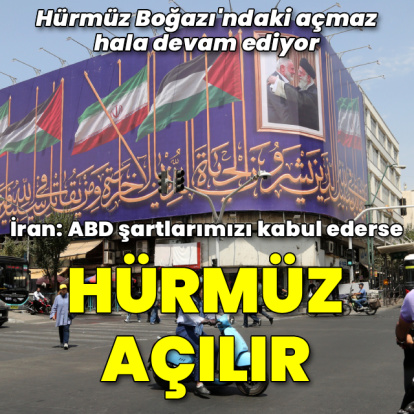 İran: ABD şartları kabul ederse Hürmüz açılır