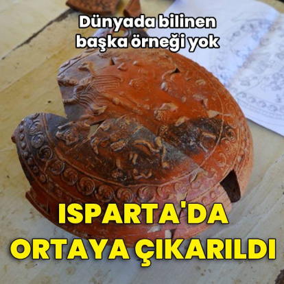 Dünyada başka örneği yok! Isparta'da ortaya çıkarıldı