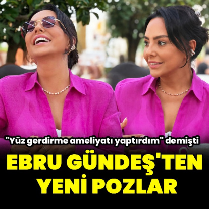 Ebru Gündeş'ten yeni pozlar