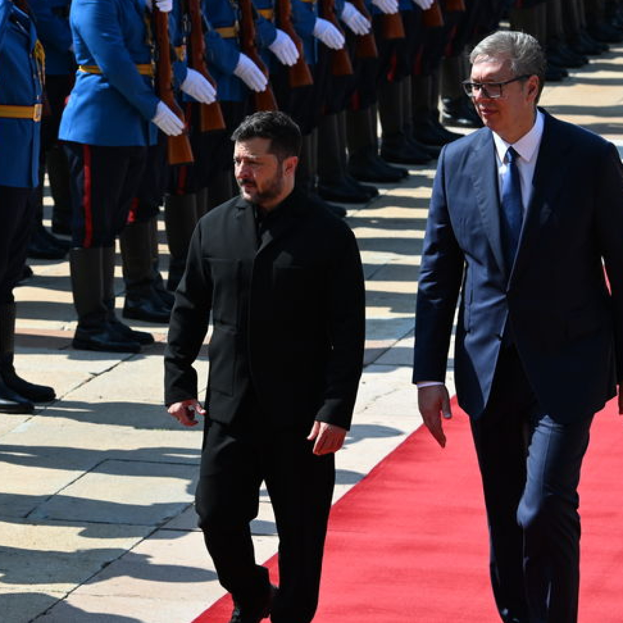 Vucic, Zelenskiy ile görüştü