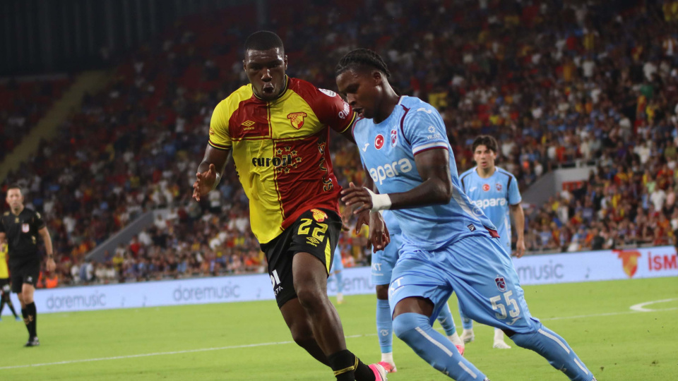 Göztepe Trabzonspor'u devirdi!