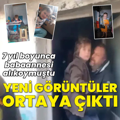 Harabe evden kurtarılan küçük Nazar'ın fotoğrafları ortaya çıktı