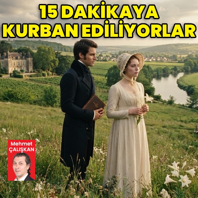 10-15 dakikaya kurban ediliyor