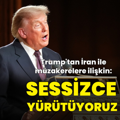 Trump: İran ile müzakereleri sessizce yürütüyoruz
