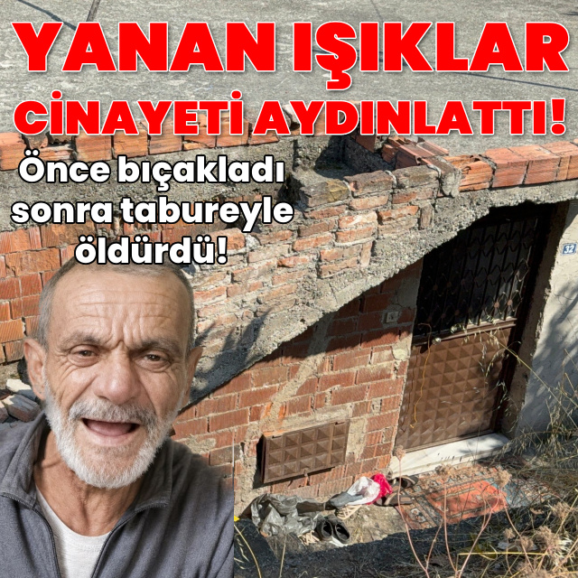 Evinin ışığı sönmeyince cinayet ortaya çıktı!