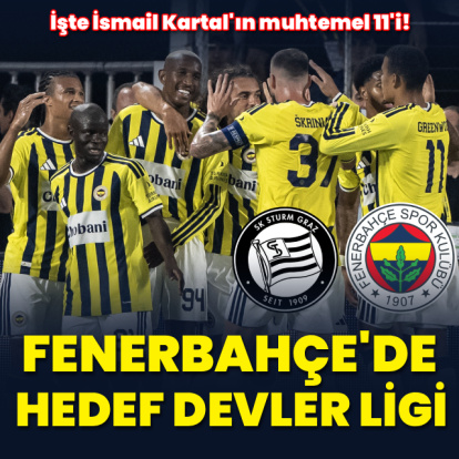 Fenerbahçe'de hedef Devler Ligi play-off'u!