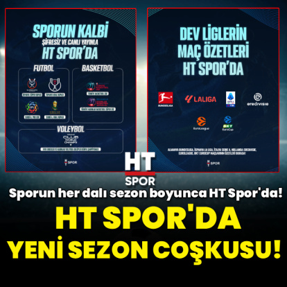 HT Spor'da yeni sezon coşkusu!