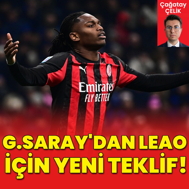 Galatasaray'dan Leao için yeni teklif!