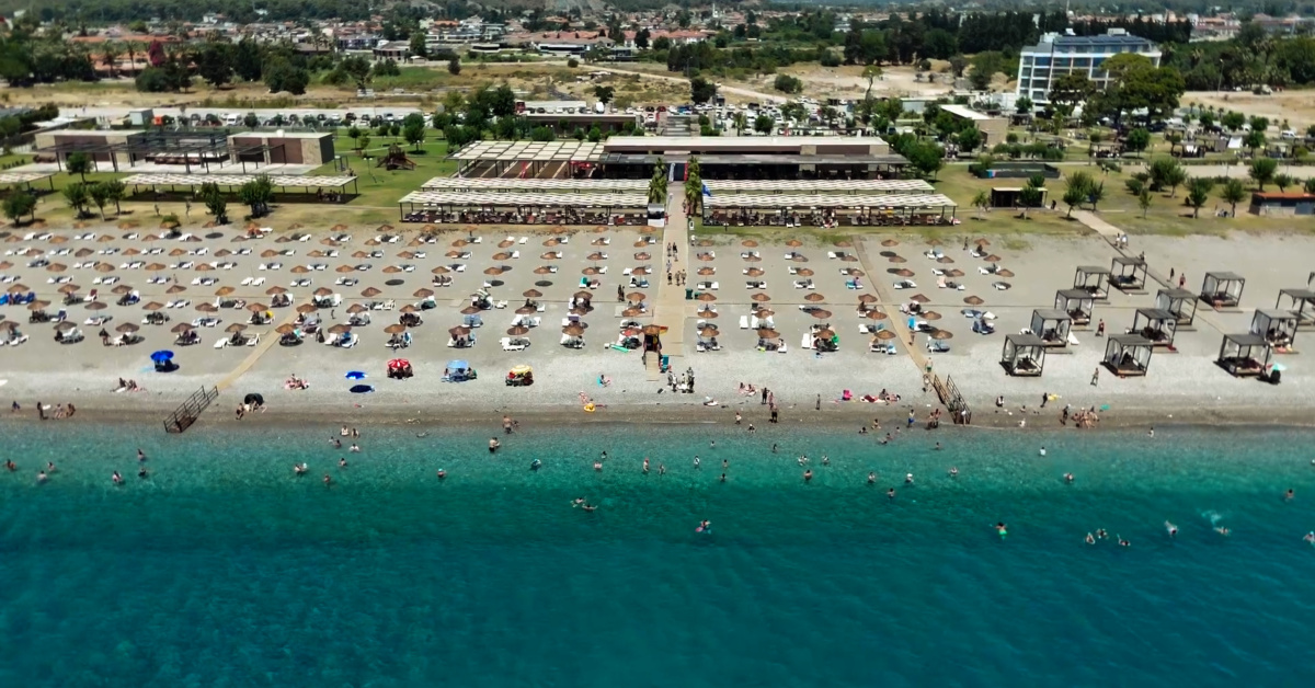 Ücretsiz halk plajlarına üç milyona yakın ziyaretçi