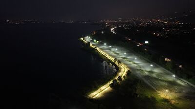 Sapanca'nın kıyı şeridinde yeni görünüm