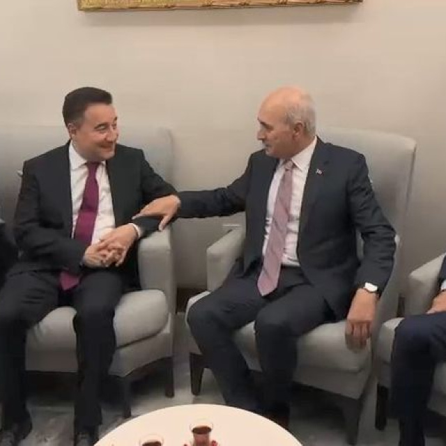 TBMM Başkanı Kurtulmuş, iktidar ve muhalefet kulislerini ziyaret etti