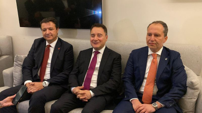 Babacan, Arıkan ve Erbakan'dan ittifak mesajı