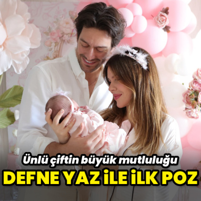 Defne Yaz ile ilk fotoğraf
