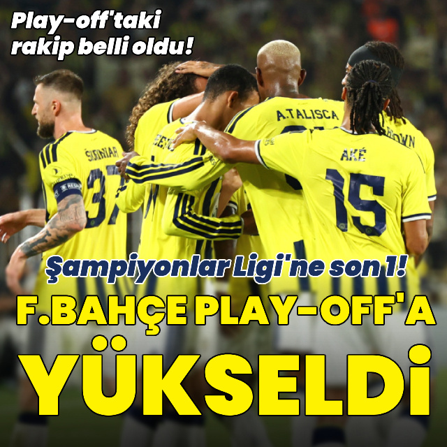 Fenerbahçe tur için sahada!