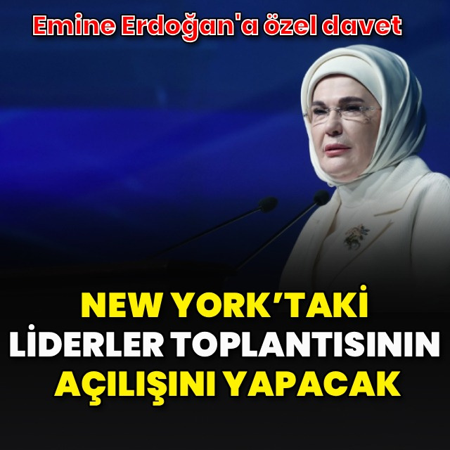 DAVOS'tan Emine Erdoğan'a davet