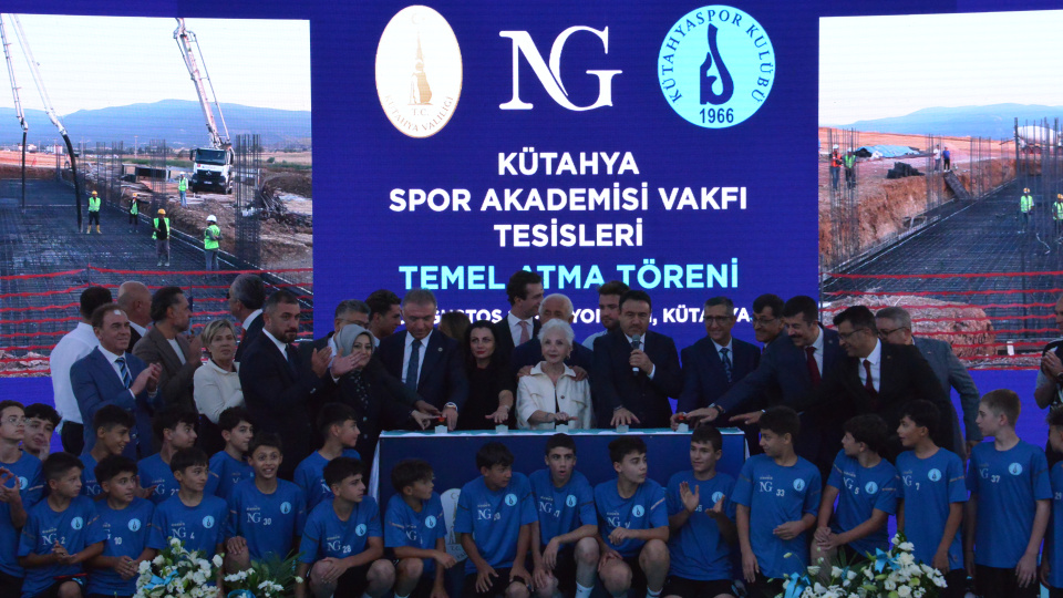 Kütahya'da Kütahyaspor Spor Tesisi'nin temeli atıldı!