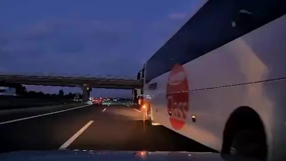 Otobüs kaza yaptırdı! Çığlıklar yükseldi!