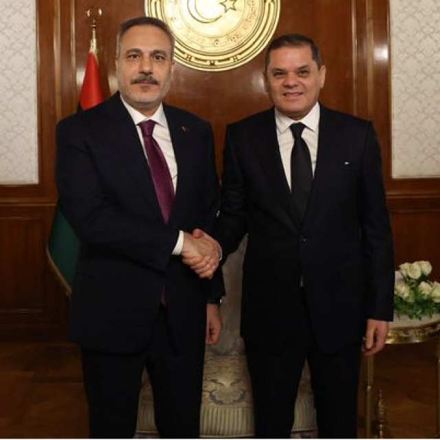 Bakan Fidan, Abdulhamid Dibeybe ile görüştü