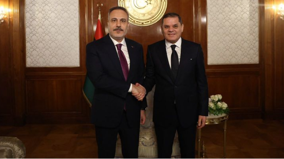 Bakan Fidan, Abdulhamid Dibeybe ile görüştü