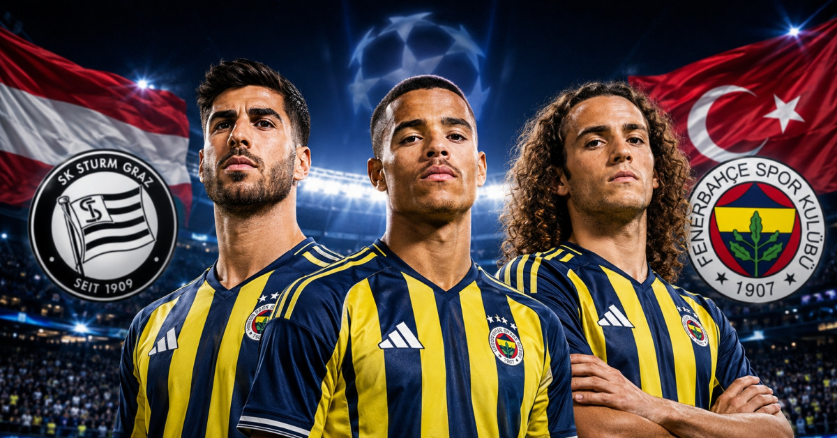 Sturm Graz-Fenerbahçe maçı kaç kaç bitti?