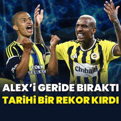 Talisca, Alex'in rekorunu kırdı!