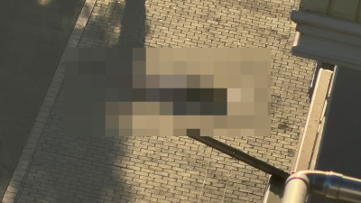 Balkondan düştü, kocası gözaltında!