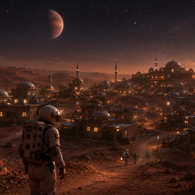 Mars'ta Türk Mahallesi kurulsaydı...