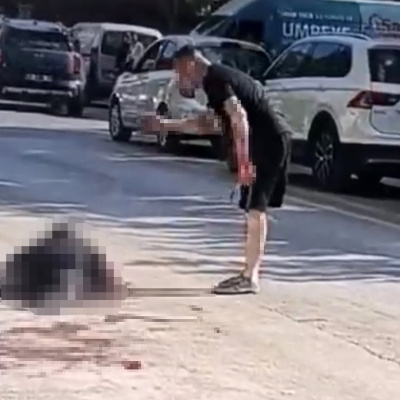 Husumetlisini öldürüp başında bekledi!