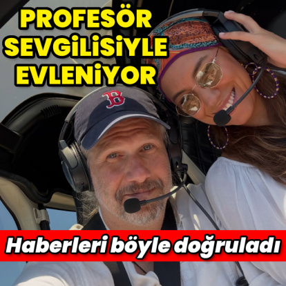 Profesör sevgilisiyle evleniyor