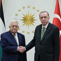 Cumhurbaşkanı Erdoğan, Filistin Devlet Başkanı Abbas ile görüştü