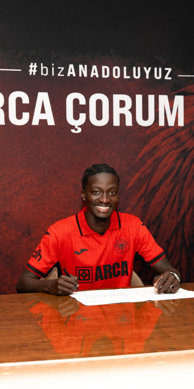 Çorum FK'ya Fildişili orta saha!