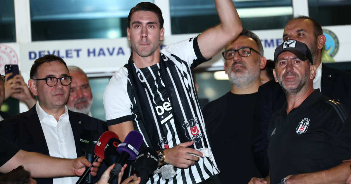 Vlahovic, Beşiktaş için İstanbul'da!