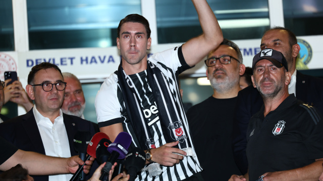 Vlahovic, Beşiktaş için İstanbul'da!