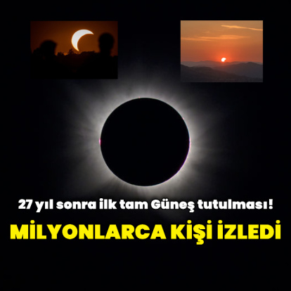 Avrupa'da güneş tutulması ilgiyle izlendi