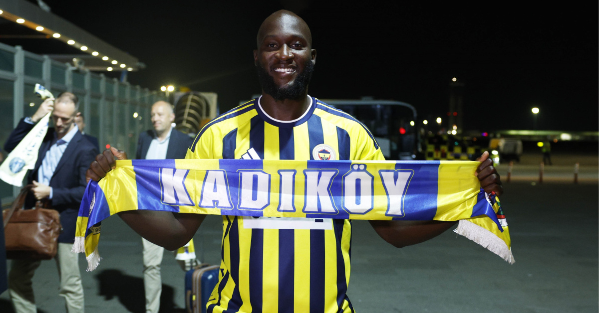 Fenerbahçe'nin yeni transferi Lukaku, İstanbul'da!