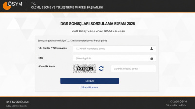 DGS sonuçları açıklanıyor!