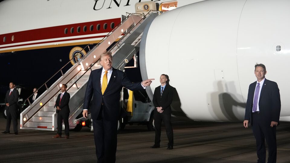 Trump'ın gizli uçuşunda yeni ayrıntı