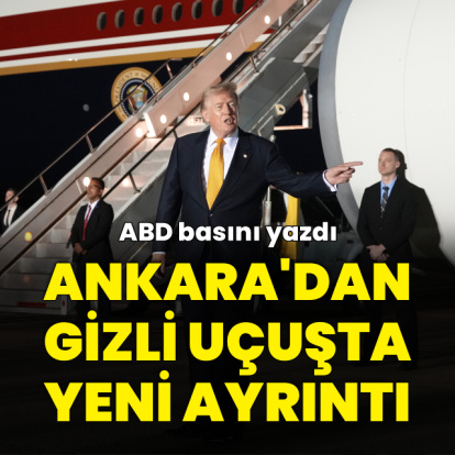 Trump'ın gizli uçuşunda yeni ayrıntı